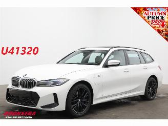 skadebil auto BMW 3-serie Touring 330e M-Sport Pano HUD LED ACC H/K Memory 360° AHK SHZ 2024/12