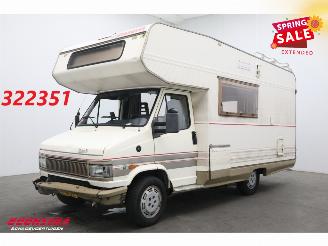 damaged campers Dethleffs  Globetrotter Turbo D Luifel Fietsendrager 1993/1