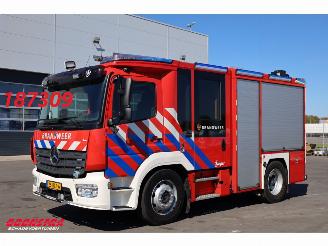 damaged trucks Mercedes Atego 1527 Ziegler Komplett Feuerwehr 16.684 km! Euro 6 2018/11