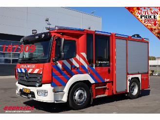 damaged trucks Mercedes Atego 1527 Ziegler Komplett Feuerwehr 16.684 km! Euro 6 2018/11