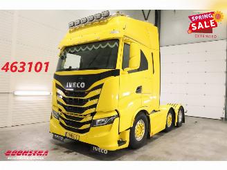 škoda nákladních automobilů Iveco S-way 480 Full Air Alcoa Leder ACC Standairco 6X2 Verschiebekopplung 2022/2