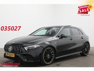 damaged passenger cars Mercedes A-klasse 180 d Launch Edition 7G-Tronic AMG Pano LED Memory Camera SHZ 2018/11