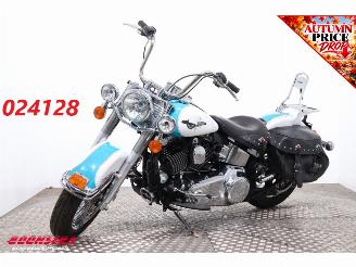 skadebil motor Harley-Davidson  FLSTC Heritage Softail Classic ABS Vance Hines 2016/7