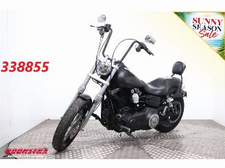 dañado motos Harley-Davidson  FXDB Street Bob Vance Hines 2012/7
