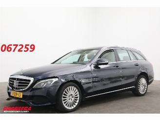 krockskadad bil auto Mercedes C-klasse Estate 180 Aut. LED ACC HUD Leder SHZ PDC 2014/11