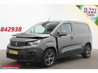 skadebil bedrijf Peugeot Partner 1.5 BlueHDI Asphalt Leder Apple/Android Clima Cruise PDC AHK 2020/1