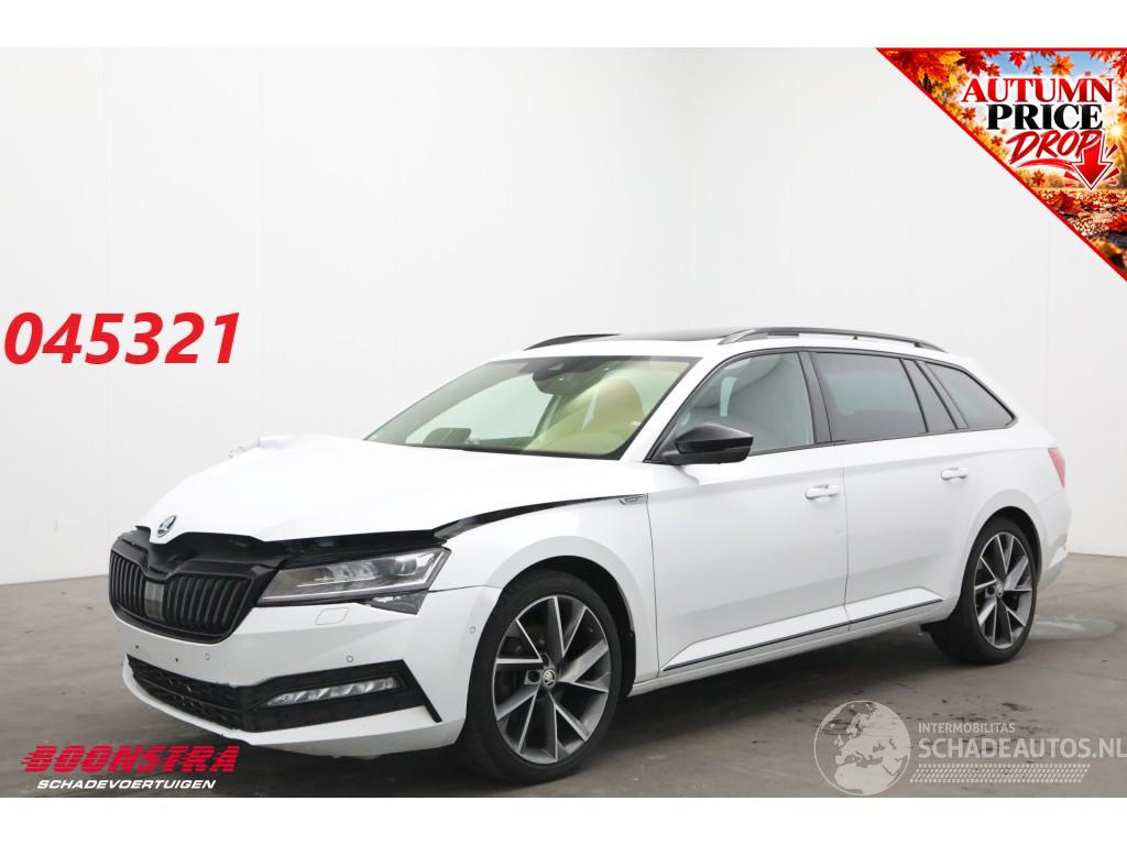 Skoda Superb Combi 2.0 TDI 200 PK DSG SportLine LED ACC Virtual Camera LRHZ AHK