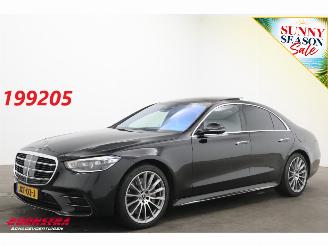 skadebil auto Mercedes S-klasse 580 e AMG Line Pano ACC HUD Burmester Memory 360° 2022/12
