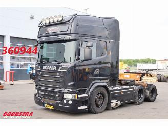 Unfall Kfz LKW Scania R R580 V8 Full Air Standairco Leder 6X2 Euro 6 2014/7