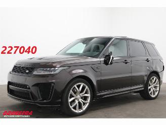 Vaurioauto  passenger cars Land Rover Range Rover sport SVR 5.0 V8 Pano LED Memory Meridian Camera 2022/10