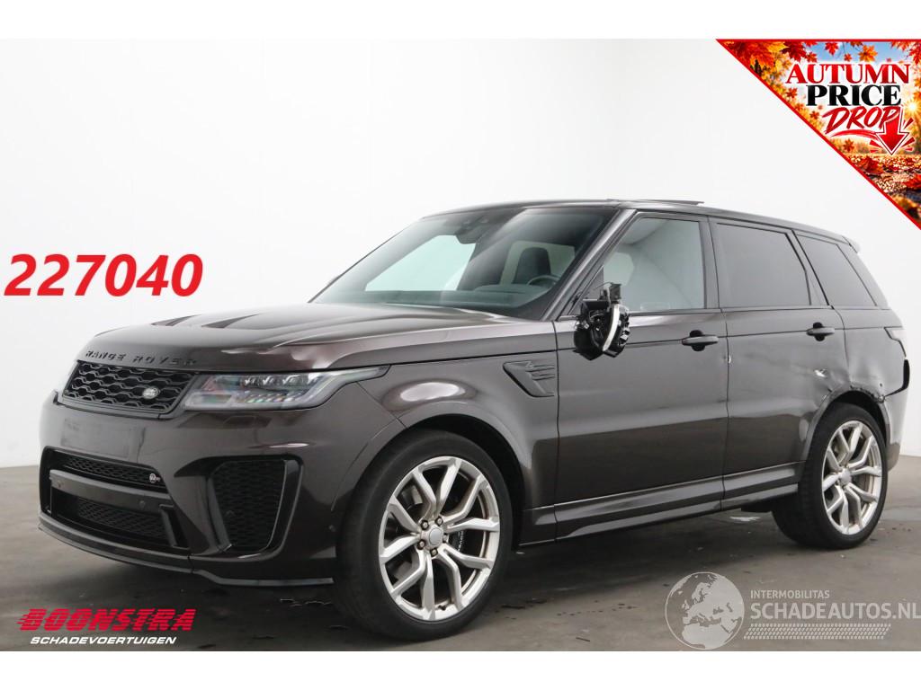 Land Rover Range Rover sport SVR 5.0 V8 Pano LED Memory Meridian Camera