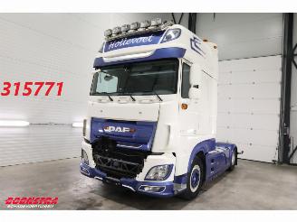 skadebil vrachtwagen DAF XF 480 Standairco Hydrauliek PTO 2020/9