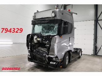 damaged trucks Scania S 590 Full Air Alcoa Standairco Retarder ACC 22.637 km! 2025/10