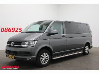 dañado vehículos comerciales Volkswagen Transporter 2.0 TDI L2-H1 Highline AUT DoKa Glasdak Cruise Airco Navi Leder 2016/6