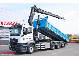damaged trucks MAN TGS 35.510 8X4 Kipper Hiab X-Hipro 232 E-3 119.097 km! 2023/3