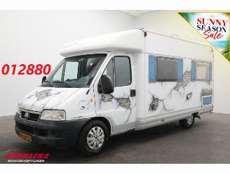 ojeté vozy kempování Burstner  595 2.8 JTD Solar Dakairco Luifel Fietsendrager Airco Camera 2002/4