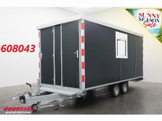 Schade aanhangwagen   Harmsen Tandemasser Schaftkeet Toilet 2000kg 500x230 Nieuw!! 2025/5