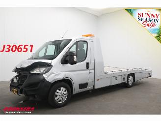 damaged commercial vehicles Peugeot Boxer 2.0 HDI Tijhof Lucht Winde Clima Autotransporter 2020/1