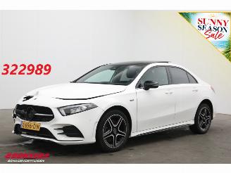 krockskadad bil auto Mercedes A-klasse 250 e AMG Limited Pano Navi SHZ PDC AHK 2021/7