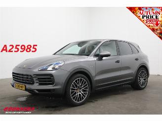 krockskadad bil auto Porsche Cayenne 3.0 E-Hybrid Sport Chrono PASM PDLS Memory Leder SHZ Clima Navi Camera PDC 2019/11