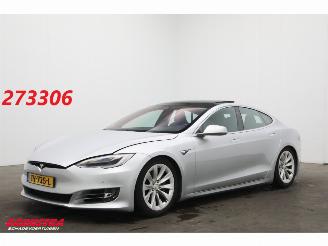 Vaurioauto  passenger cars Tesla Model S 100D Pano Schuif/kantel Clima Navi Memory Leder SHZ LrHZ Cruise Camera PDC 2018/11