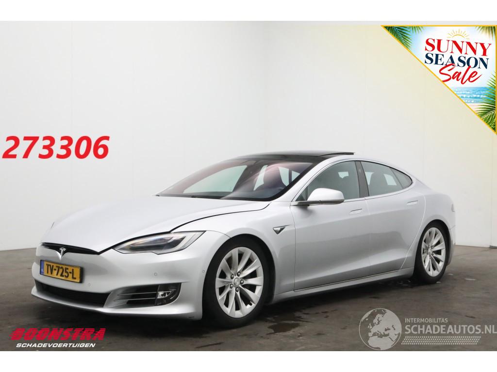 Tesla Model S 100D Pano Schuif/kantel Clima Navi Memory Leder SHZ LrHZ Cruise Camera PDC