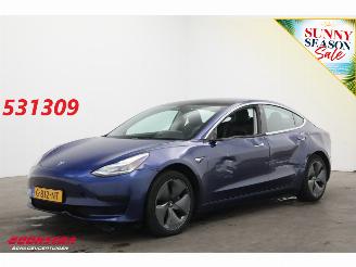 skadebil auto Tesla Model 3 Standard RWD Plus 60 kWh Pano Leder Memory SHZ Clima Camera PDC 2019/11