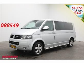 krockskadad bil bedrijf Volkswagen Transporter 2.0 TDI L2H1 DC Comfortline Navi Cruise Airco PDC 2015/2