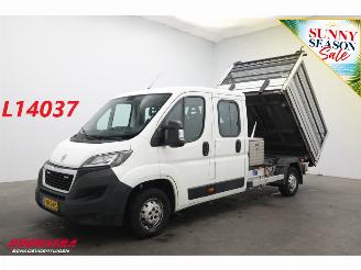 dañado vehículos comerciales Peugeot Boxer 2.0 HDI Kipper DoKa 7-Pers. Airco AHK 142.333 km! 2019/7
