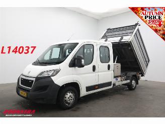 dañado vehículos comerciales Peugeot Boxer 2.0 HDI Kipper DoKa 7-Pers. Airco AHK 142.333 km! 2019/7