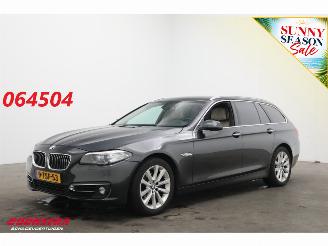 Unfallwagen BMW 5-serie Touring 535i AUT High Executive Navi Cruise Clima Memory Leder SHZ PDC 2014/5