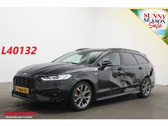 krockskadad bil auto Ford Mondeo Wagon 2.0 IVCT HEV ST-Line Pano ACC Clima Navi Memory Leder SHZ Camera PDC AHK 2022/5