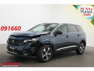 krockskadad bil auto Peugeot 5008 1.2 PureTech AUT GT 7-zitter ACC Clima Navi Apple/Android Virtual Camera PDC 2023/1
