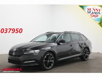 krockskadad bil auto Skoda Superb Combi 2.0 TDI 200 PK DSG Sportline 4X4 LED ACC Memory Virtual Camera LRHZ SHZ 2023/8
