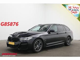 Damaged car BMW 5-serie Touring 530e xDrive AUT High Executive M Sport H/K HUD ACC Navi Clima Memory Leder SHZ LrHZ Camera PDC AHK 2021/3