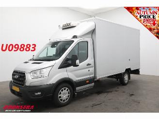 krockskadad bil bedrijf Ford Transit 2.0 TDCI Kuhlkoffer Thermo King Navi Airco Cruise Camera 2021/6
