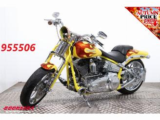 danneggiata motocicli Harley-Davidson  CVO Softail Springer 5HD!! Kess-Tech 5.362 km!! 2009/8