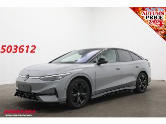 krockskadad bil auto Volkswagen ID.7 Pro 77 kWh FAHRBEREIT LRHZ AHK ACC H/K HUD 360° Memory SBL 2024/10