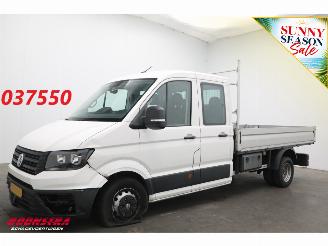 Unfall Kfz Van Volkswagen Crafter 2.0 TDI 165 PK DL Pritsche DoKa 7-Pers. Navi Airco Cruise AHK 2024/5