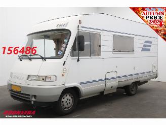 krockskadad bil camper Hymer  B 564 2.5 JTD luifel Hefbed Douche AHK 1995/7
