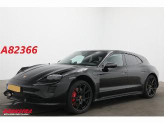 Voiture accidenté Porsche Taycan GTS 93 kWh PDLS+ PDCC PTV Sport Chrono Pano ACC HUD Burmester 360° 2023/5