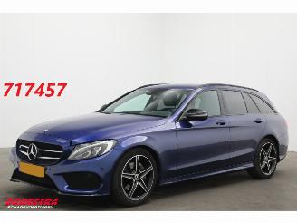 damaged passenger cars Mercedes C-klasse Estate 180 AMG Navi Cruise Clima Leder Memory SHZ Camera PDC 2018/3