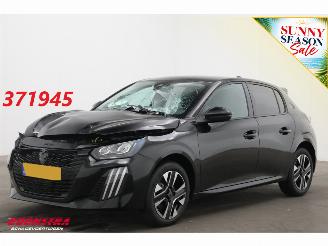 krockskadad bil auto Peugeot 208 1.2 Hybrid 100 e-DCS6 Allure LED Apple/Android Clima Cruise 2024/2
