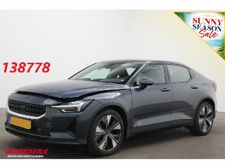 krockskadad bil auto Polestar 2 Standard Range Single Motor 69 kWh Pano Cruise Navi Clima Virtual Apple/Android Memory SHZ LrHZ Camera PDC 2022/12