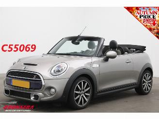 Schadeauto Mini Cabrio 2.0 Cooper S Aut. Chili Serious Business H/KCruise Clima Leder SHZ 59.827 km! 2016/6