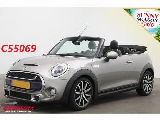 Schadeauto Mini Cabrio 2.0 Cooper S Aut. Chili Serious Business H/KCruise Clima Leder SHZ 59.827 km! 2016/6