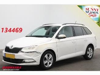 uszkodzony samochody osobowe Skoda Fabia Combi 1.4 TDI DSG Ambition Business Navi Cruise Airco Bluetooth PDC 2017/2