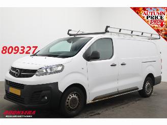 krockskadad bil bedrijf Opel Vivaro 2.0 BlueHDi AUT 145 L3 2X Schuifdeur Cruise Airco DAB Bluetooth PDC 2023/12
