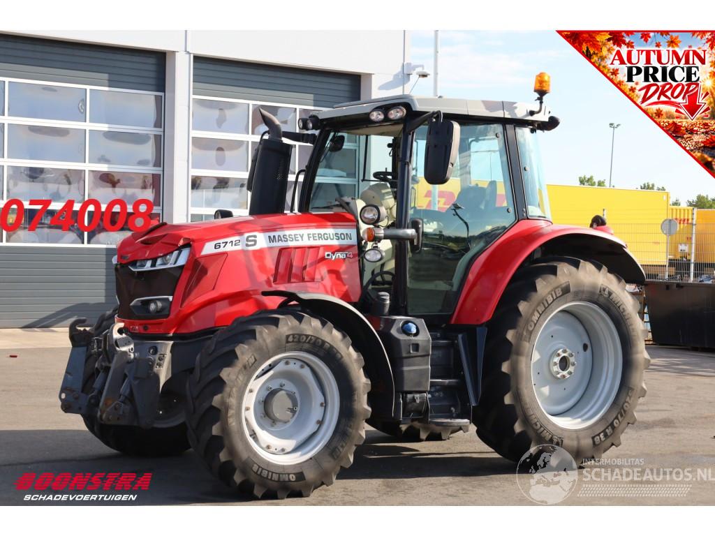 Massey Ferguson  MF 6712 S BY 2018 3.491 Uur Dyna 4 Airco Fronthef Lucht BY 2018 3.491 Uur!!