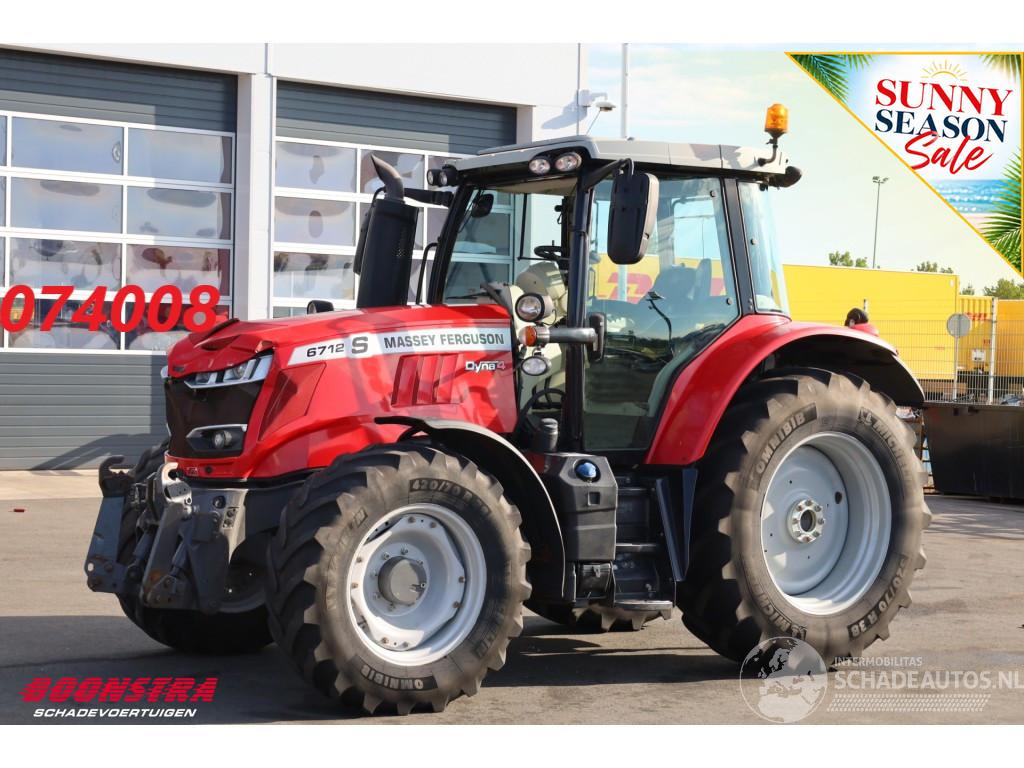 Massey Ferguson  MF 6712 S BY 2018 3.491 Uur Dyna 4 Airco Fronthef Lucht BY 2018 3.491 Uur!!